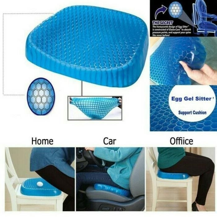 Gel Egg Sitting Cushion – Ultimate Comfort for Long Sitting Hours 💺✨