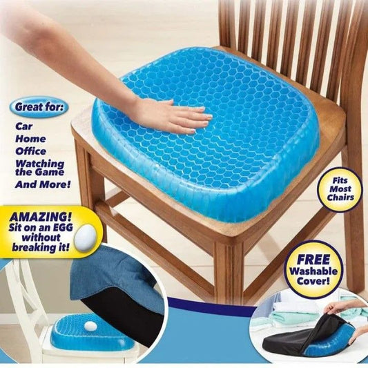Gel Egg Sitting Cushion – Ultimate Comfort for Long Sitting Hours 💺✨